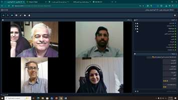 برگزاری جلسه نهایی دفاع پایان نامه دانشجوی دکترای یادگیری الکترونیکی جناب آقای نواز عمادی در گروه آموزش پزشکی